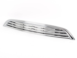 Genuine MINI Upper Grille Full Section Chrome With Indented Top - (NO LONGER AVAILABLE)
