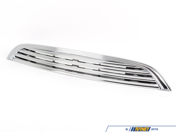 Genuine MINI Genuine MINI Upper Grille Full Section Chrome With Indented Top - (NO LONGER AVAILABLE) 51137026202