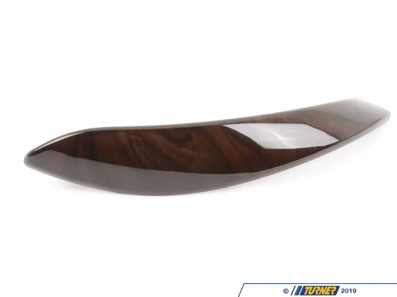 51417260079 - Genuine BMW Walnut Door Pull Trim - Front/Rear Left