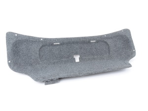 Trunk Lid Trim Panel - Medium Gray - E36