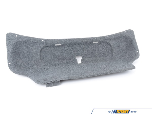 Genuine BMW Trunk Lid Trim Panel - Medium Gray - E36 51498122071