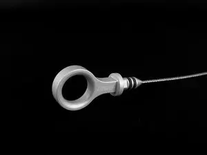 Billet Aluminum Oil Dipstick - Silver - S54 3.2L