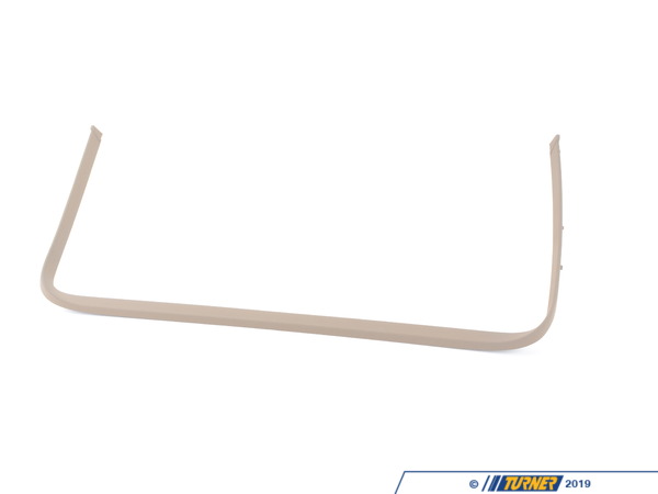 Genuine BMW Genuine BMW Upper Trunk Lid Trim Panel Pergament - 51498133231 - E34 51498133231