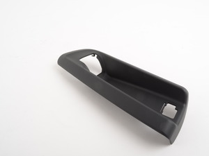 Genuine BMW Trim Cover, Seat Belt Extend - 51437352395 - Schwarz