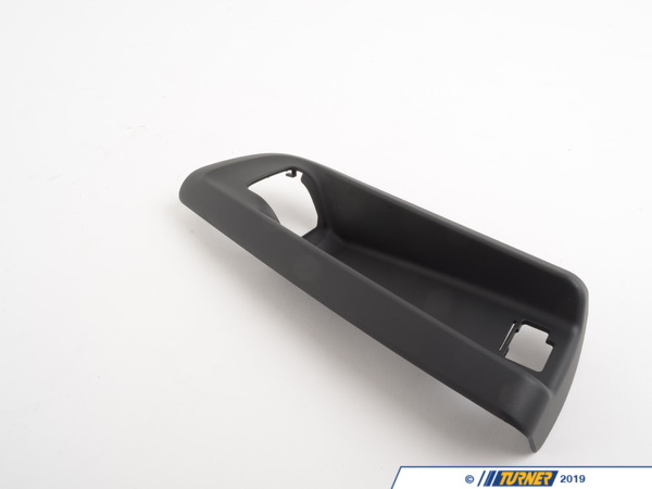 Genuine BMW Genuine BMW Trim Cover, Seat Belt Extend - 51437352395 - Schwarz 51437352395