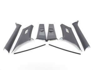 BMW E46 A-B-C Pillar Cover Kit - Black