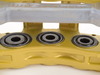 Packaged by Turner BMW E46 M3 Performance 6-Piston Front Big Brake Kit - Hawk HPS Brake Pads E46CSLBBKKT View 7
