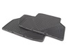 WeatherTech Rear All-Weather Floor Mats - Black - E70 E71 W144 View 1