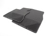 WeatherTech Front All-weather Rubber Floor Mats - Black - F15 W325 View 1