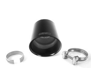 ECS Tuning Swivel Exhaust Tip - 4.0" Black Chrome - BMW & MINI