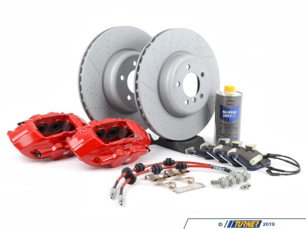Assembled By ECS M Performance front big brake kit E9XMPBBKT6