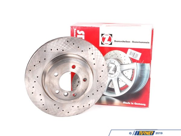 Zimmermann Cross Drilled Rotor - Priced Each 34101166071