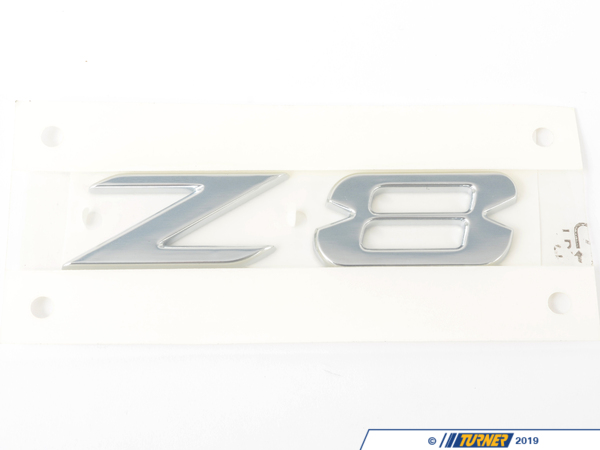 Genuine BMW Model Emblem - Z 8 - E52 51147009130