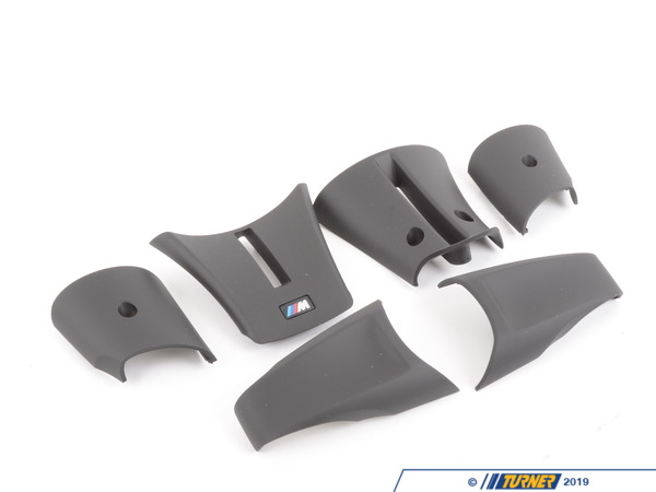 Genuine BMW Genuine BMW Set Of Spoke Covers Softlack Schw. - 32348035325 - E85 32348035325