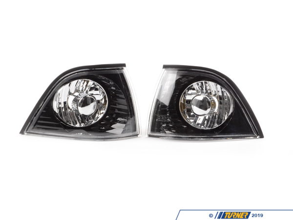 Depo Robot Eye Style Crystal Black Corner Indicator Set 4441514PXAE2