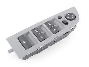 Genuine BMW Window Lifter Switch, Driver - 61319217366 - Grau