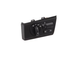 European Headlight Switch - Black