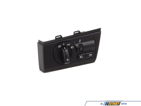 Genuine European BMW European Headlight Switch - Black 61313420276