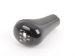 Shift Knob - Leather 5-Speed - Schwarz - E39