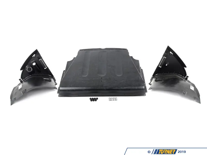 51717895091KT - Genuine BMW Belly Pan Kit - E46 M3 | Turner Motorsport