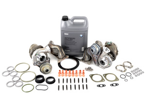 E82 135i N54, E60 535i/xi N54 OE BMW Twin Turbo Replacement Kit (Remanufactured Turbos)