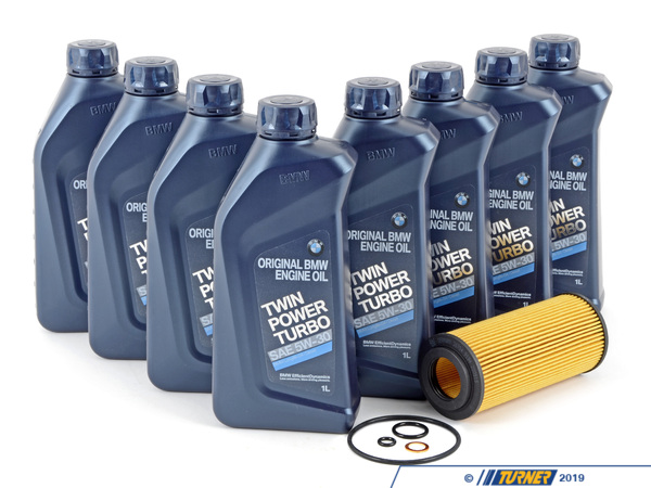Packaged by Turner E70 / E90 M57 Genuine BMW Oil Change Kit / Inspection I Kit  GENBMWOILCHGKT