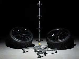 Schwaben Wheel Storage Rack With Casters