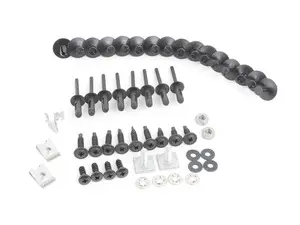Genuine BMW Front Bumper Hardware Set - E46
