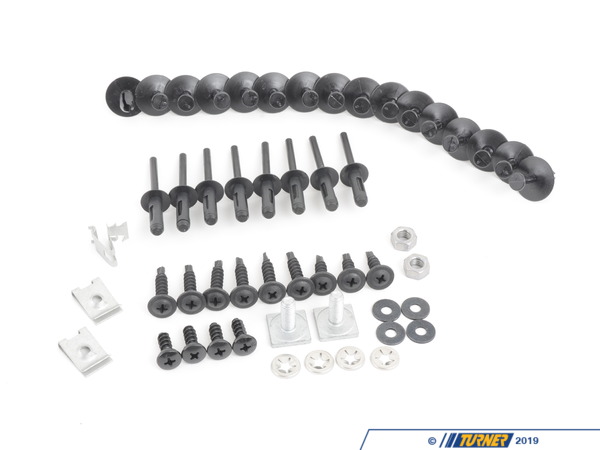 Genuine BMW Genuine BMW Front Bumper Hardware Set - E46 51112293997