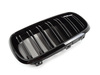 Genuine BMW M Performance M Performance Gloss Black Kidney Grilles - F86 X6M  51712354498-499 View 5