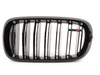 Genuine BMW M Performance M Performance Gloss Black Kidney Grilles - F86 X6M  51712354498-499 View 4