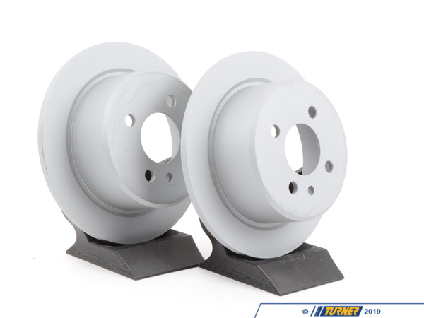 Zimmermann Rear Brake Rotors - Pair (258X10) 34211163145KT1