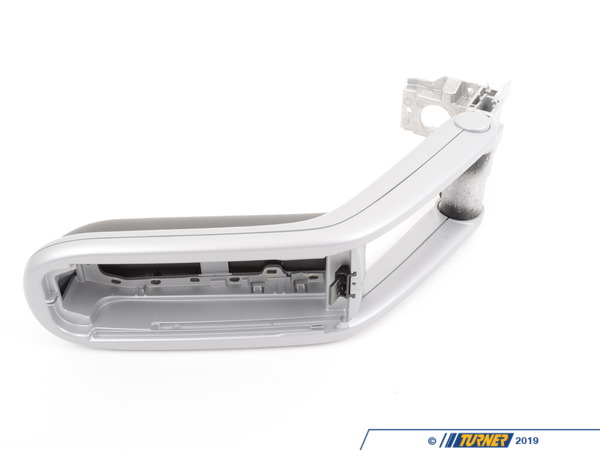 Genuine MINI Genuine Mini Center Arm Rest, Decor Silve - 51169185114 - Carbon Black 51169185114
