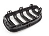ECS Matte Black Dual Slats Blackout Grille Set - F22  015737ECS01A View 3