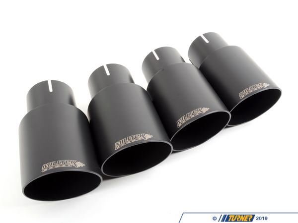 Milltek Sport Performance Race Cat Back - Black Tips - F80/F82 SSXBM1118