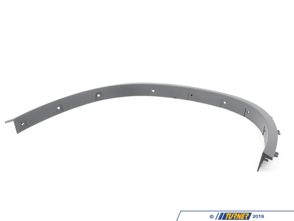 Genuine BMW Genuine BMW Cover, Wheel Arch, Front Right Schwarz - 51777176236 - E71 51777176236