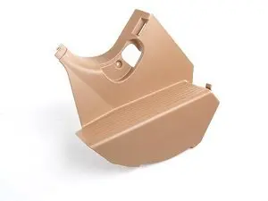 Genuine BMW Dead Pedal - Beige - E46 323i 325i 325xi 328i 330i 330xi