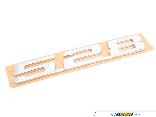 Genuine BMW Genuine BMW Emblem Adhered -528- - 51148167687 - E39 51148167687