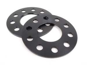 DR Series Wheel Spacers (Black) - 5mm (1 Pair) Black