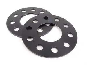DR Series Wheel Spacers (Black) - 5mm (1 Pair) Black