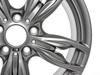 Genuine BMW Genuine BMW 18" M Double Spoke Style 436 Ferric Grey Wheel - F22 F23 36117845870 View 2