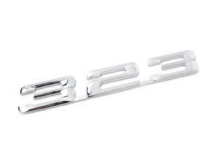 Genuine BMW Trunk Emblem - "323" - E36 323ic 323is