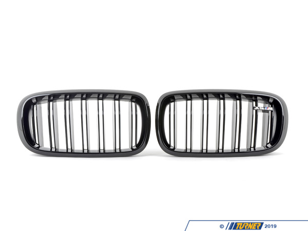 Genuine BMW M Performance M Performance Gloss Black Kidney Grilles - F85 X5M S63 51712354497KT