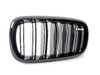 Genuine BMW M Performance M Performance Gloss Black Kidney Grilles - F85 X5M S63 51712354497KT View 6