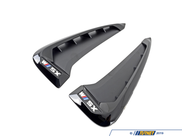 Genuine BMW M Performance Genuine BMW M Performance M Performance Side Grilles - F85 X5 M S63 51712354930KT