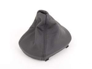 Genuine BMW Leather shift boot - black - Z4 2.5i 3.0i 3.0Si