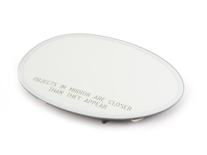 Genuine MINI Mirror Glass Heated Convex Ri - 51167366050