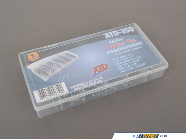 ATD Tools 555 piece cotter pin set ATD350