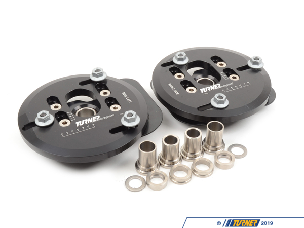 Turner Motorsport Turner Adjustable Camber Plates - Race - E46 Non-M 018106TMS10