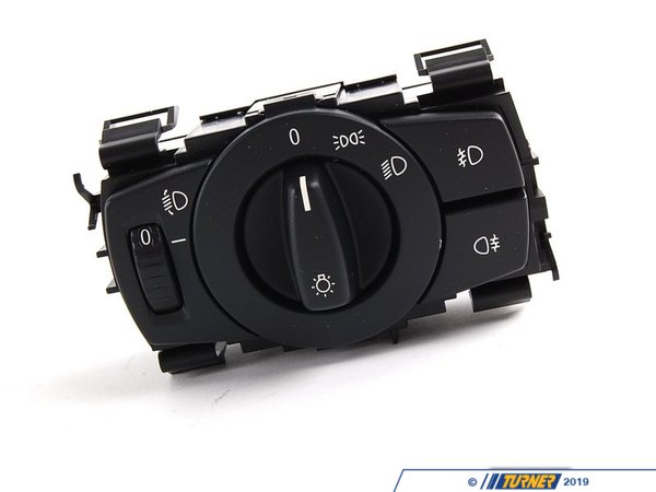 Genuine European BMW European Headlight Switch - Black 61316932794